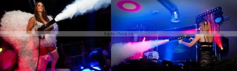 New dj equipment stage effect smoke machine ,co2 hand-held jet gun