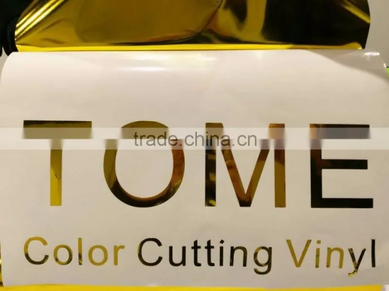 PVC color vinyl sticker for cutting plotter laser cut vinyl stickers