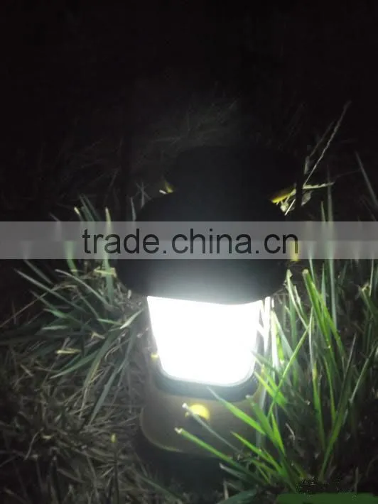 solar power camping lantern