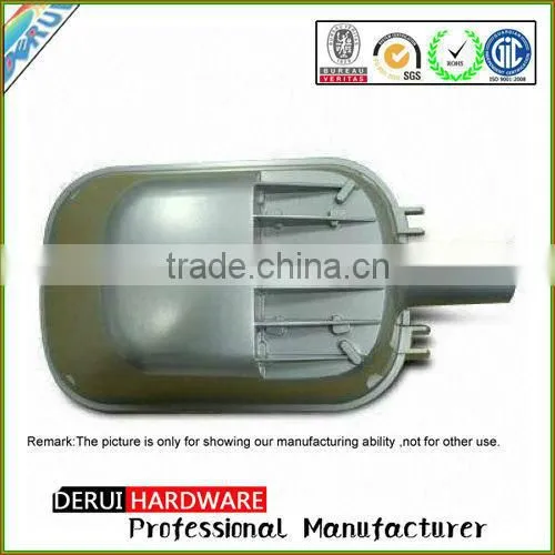 Aluminium street lamp cover shape