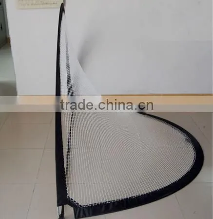 4 feet foldable and portable fiberglass pop-up soccer training goal set