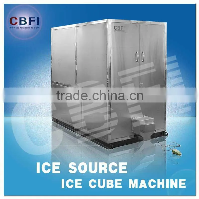 Large Ice Cube Machine for Eating Daily Capacity from One ton to Twenty tons