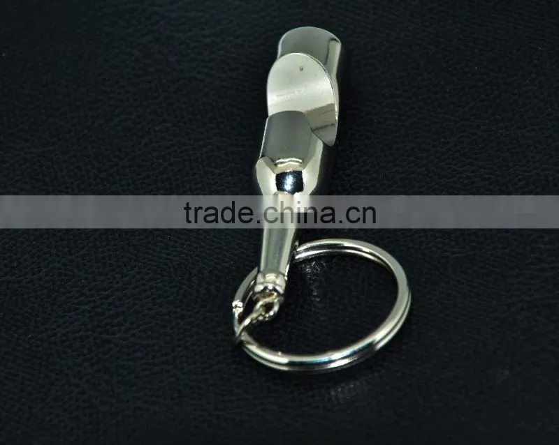 Fine quality beer shape bottle opener keychain