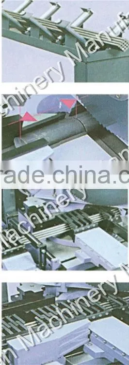 Fully automatic hydraulic circle saw aluminium cutter machine