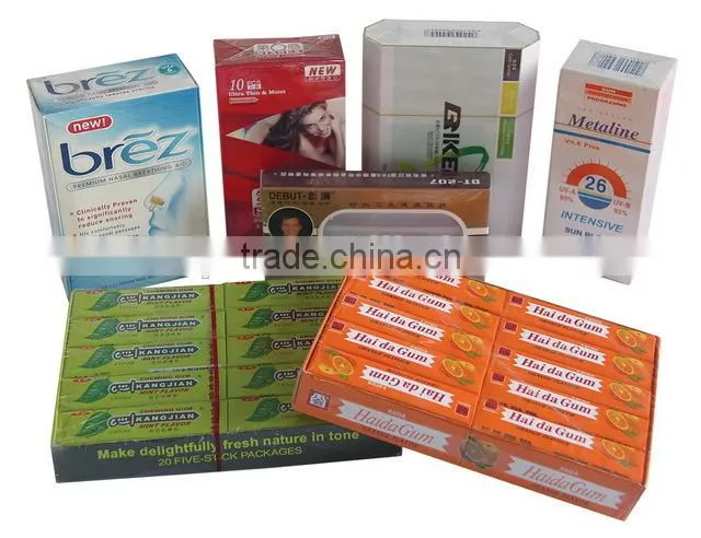 Perume Box Cellophane Wrapping Machine, Automatc Gift Wrapping Machine, Automatic Box Wrapping Machine