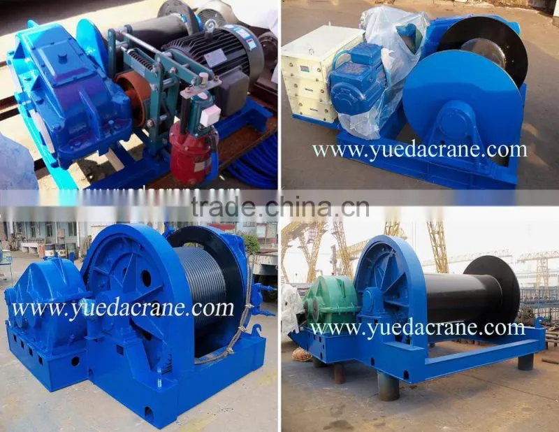 JM Model 1~65ton Single Drum Electric Hydraulic Winch