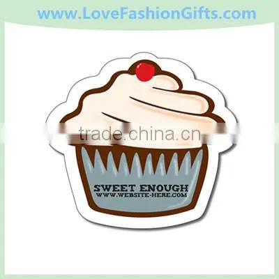 Magnet - Cupcake Shape (Approx. 4.0625x3.75) - 25 Mil.