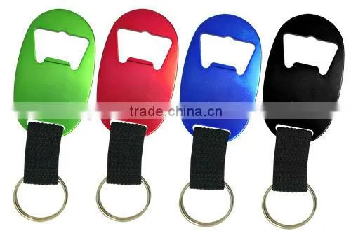 TC-462 Mini Aluminum/Metal Gecko Shape Bottle Opener With Keyring