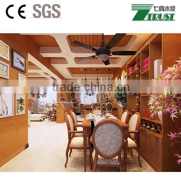 wpc fast install wall panel size:300x10mm, no chemical , environment friendly
