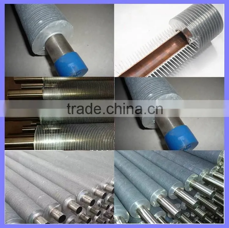 High Quality Aluminum / Copper Extruded Finned Tube in Automotive Engineering as Heat Exchangers