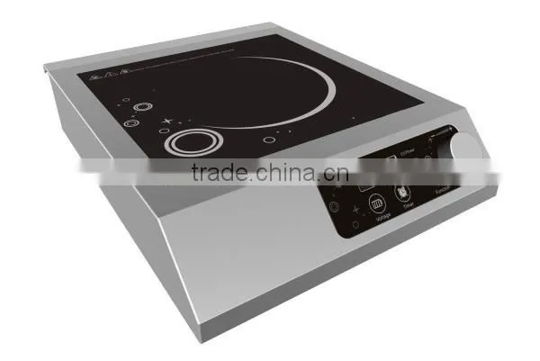New Soft touch control commercial induction cooker which is ceramic material