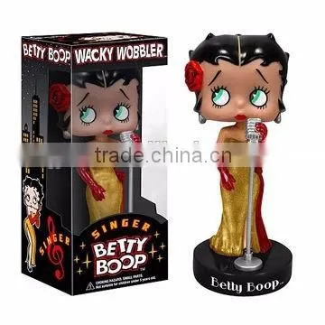 2016 Resin Sexy Betty Boop Figurine for Resin US Betty Statue Decor