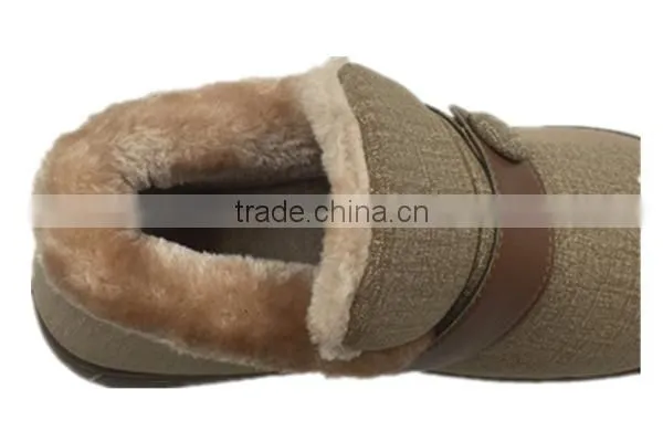 New Design Boot EVA Outsole Men Snow Boot With Fur Cover