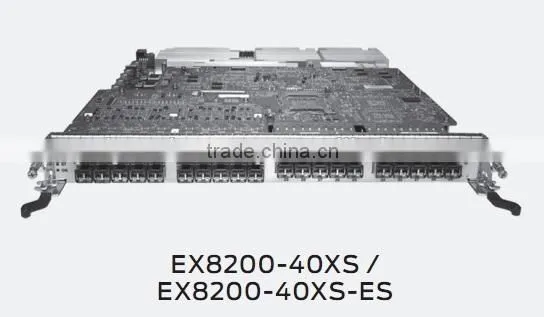 JUNIPER EX8200-40XS EX8200-40XS-ES 40-port GbE/10GbE SFP/SFP+ line card for EX8208 EX8216