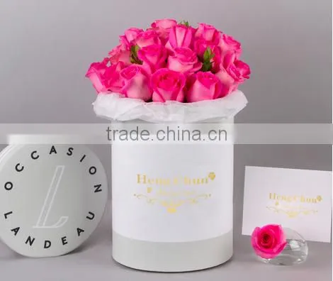 Round colourful flower box (ZJ-60056-3)