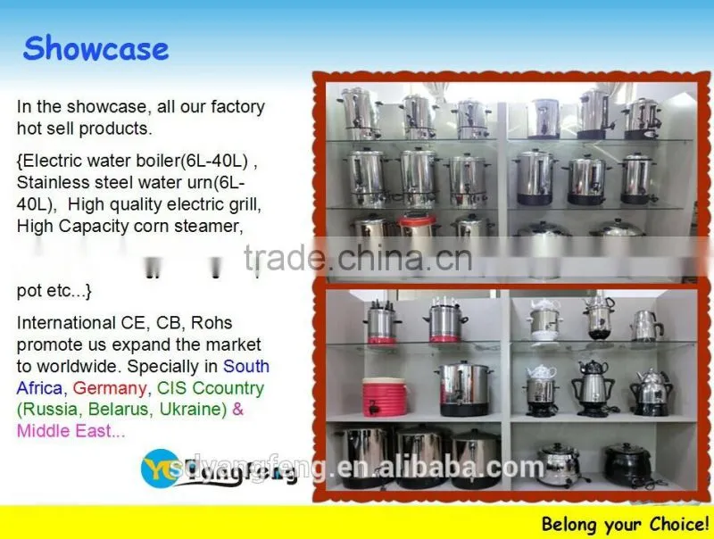 Hot sale and Energy-Saving Professional different size stainless steel coffee percolator