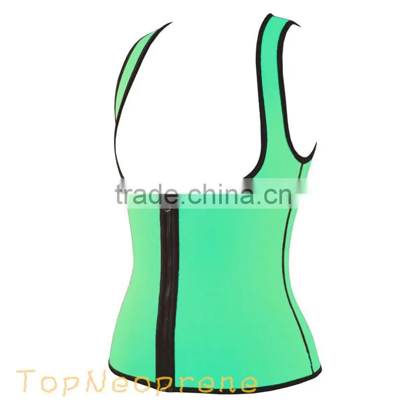 Neoprene slimming trimming vest hot body shaper