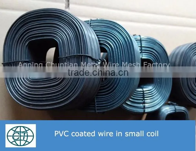 1.2mm galvanized or black wire in small coil wire for binding
