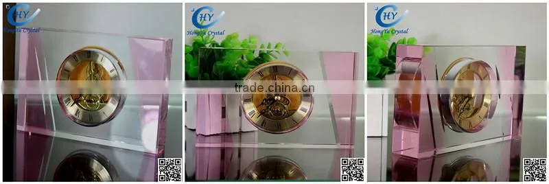 2016 wholesale clear calendar clock insert parts