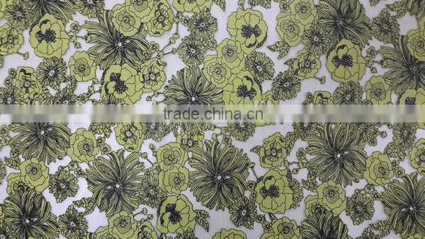 Direct Manufacturer cheap lace fabric wholesale(YH054#)