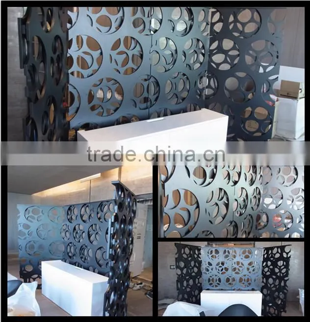 Custom Modern Design Aluminum Decorative Partition
