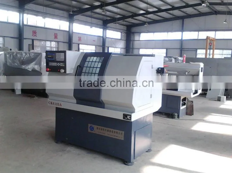 CK6125A CNC LATHE/cheap horizontal mini lathe machine price