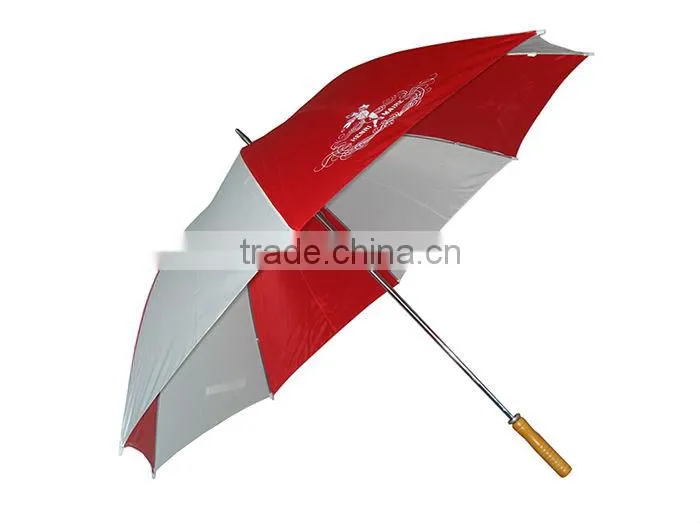 High Quality Straight Two Color Golf Umbrella