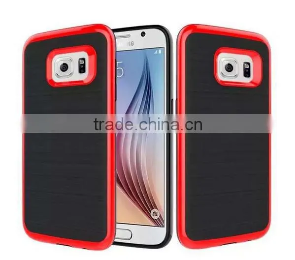 Hard back PC TPU bumper back cover for motomo Samsung s7 armor case custom case