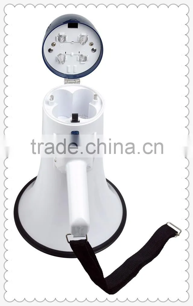 plastic loud speakers with talk& siren switch