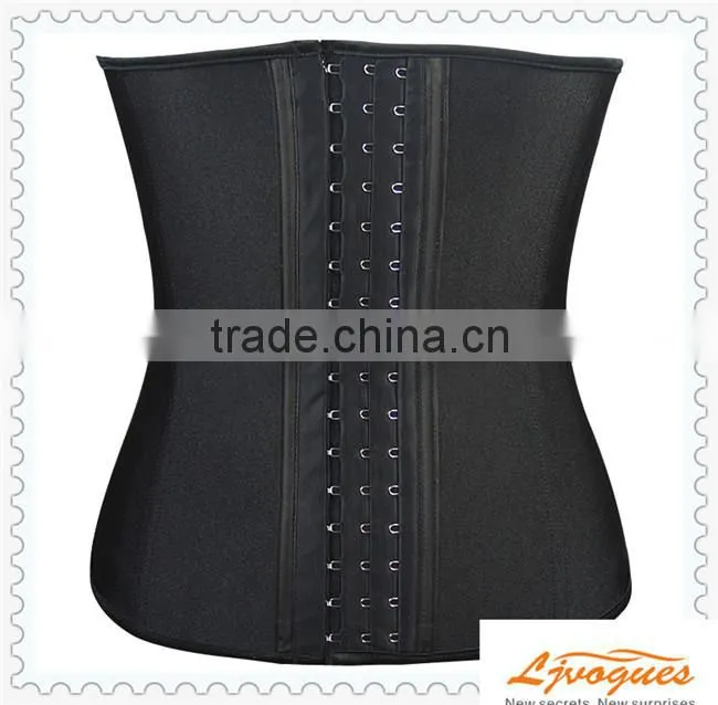 Rubber corset waist trainers