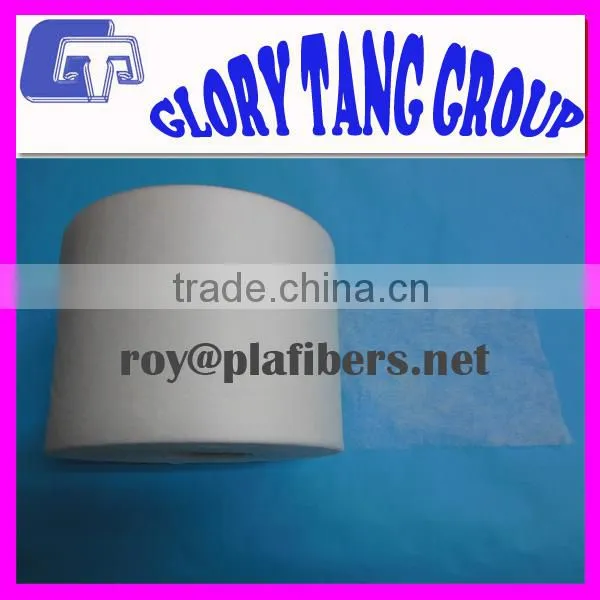 biodegradable PLA thermal bonded nonwoven fabric for diapers, sanitary napkins