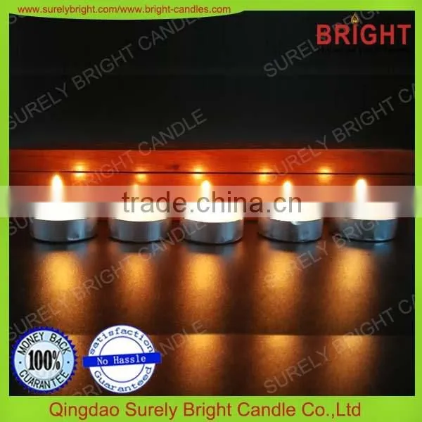 Household White Tealight Decorative Candle Unscented