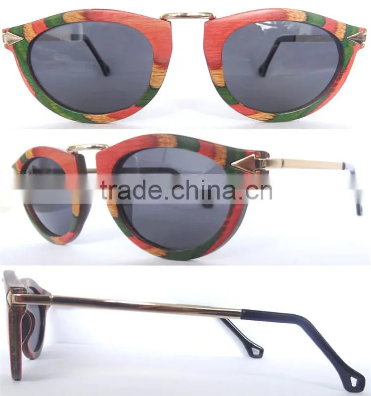New Design Wooden Sunglasses,Double Spring Hinge For Wooden Sunglasses