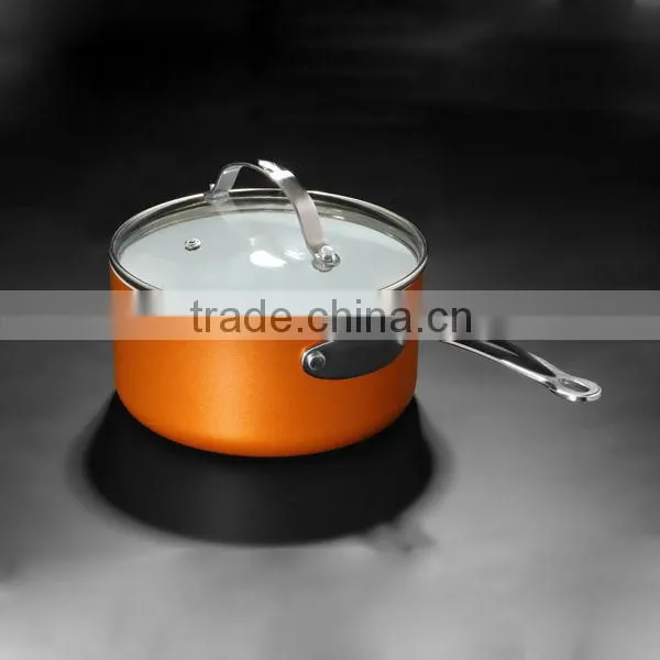 Aluminium Ceramic Coating Saucepan