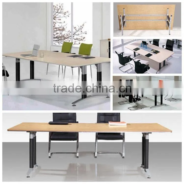 Modern Office Furniture Highest Level Wooden Top Reception Desk Meeting Table