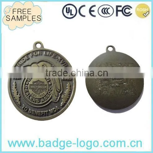 custom die casting 3d zinc alloy coin for sale