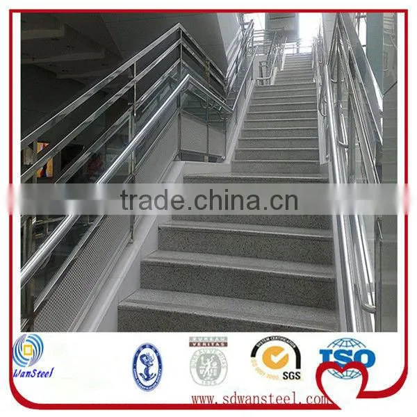stainless steel staircase handrail