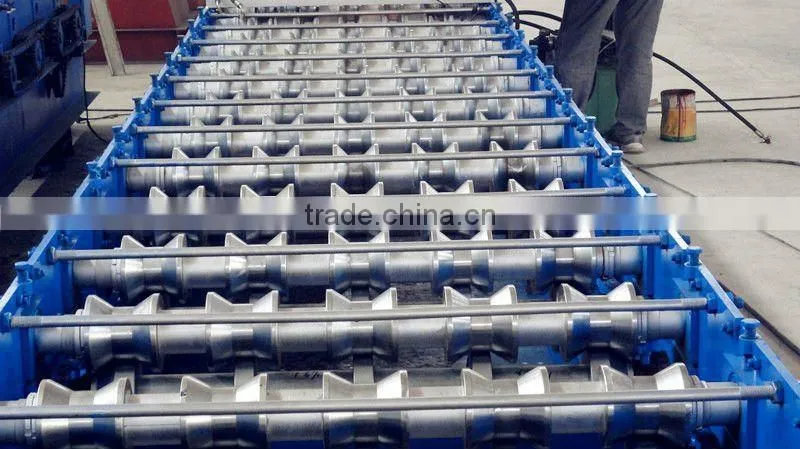 galvanized roofing sheet roll forming machine For Indian Friend