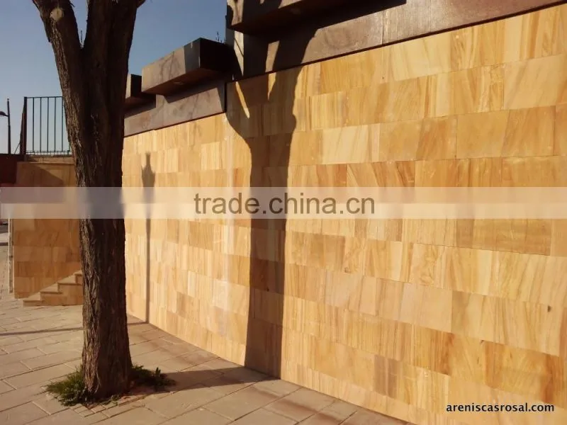 Commercial building and SPA stone curtain wall decoration