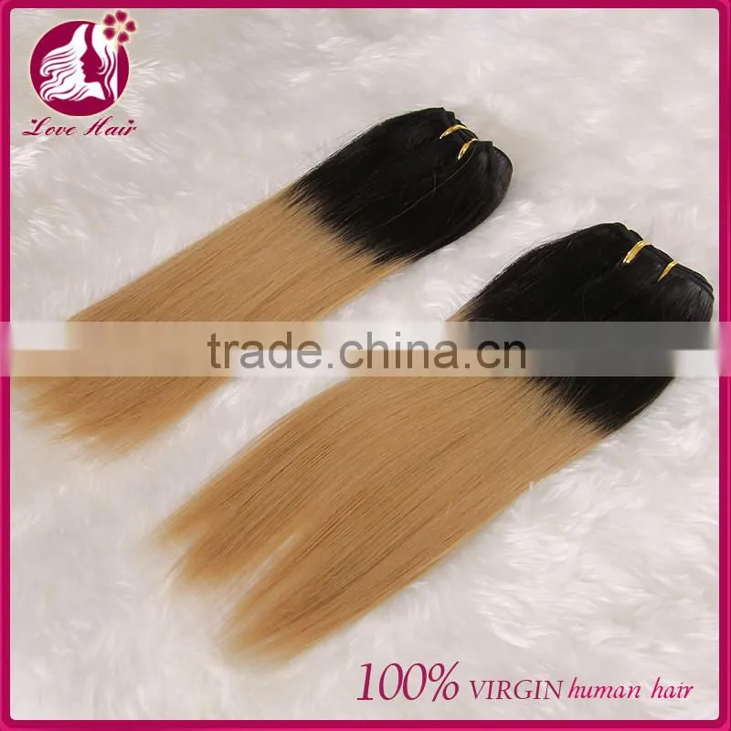 Alibaba express wholesale grade 7a virgin peruvian colored two tone human hair weave bundles overnight shipping