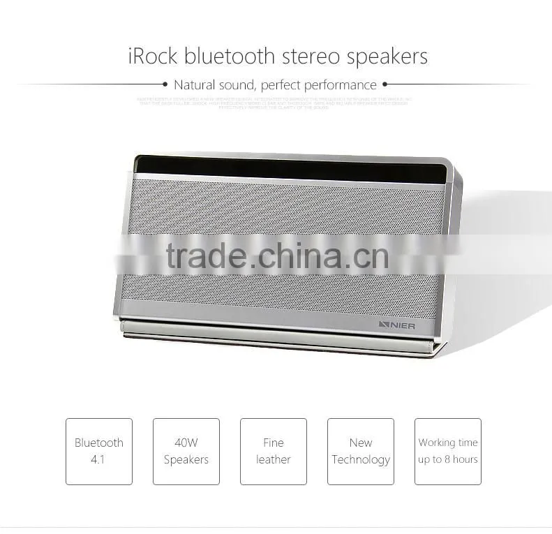 Clear and Powerful sound quality 40W Portable Wireless BT Speaker with NFC function