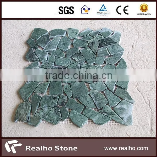 grey travertine stone mosaic for marble tile