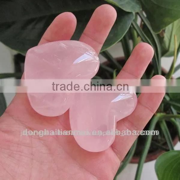 Wholesale Natural Crystal Hearts / Crystal Heart Shape Paperweight / Crystal Ornaments Wedding Favors