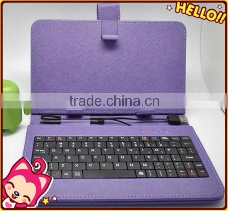 Factory price shock proof kids 7" tablet case with keyboard