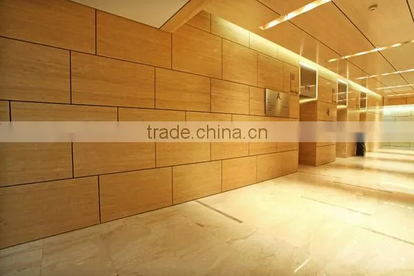 Hotsale Navona Yellow Travertine Limestone Wall Tile