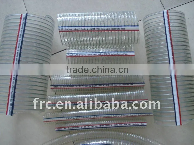 pvc steel wire reinforced hose