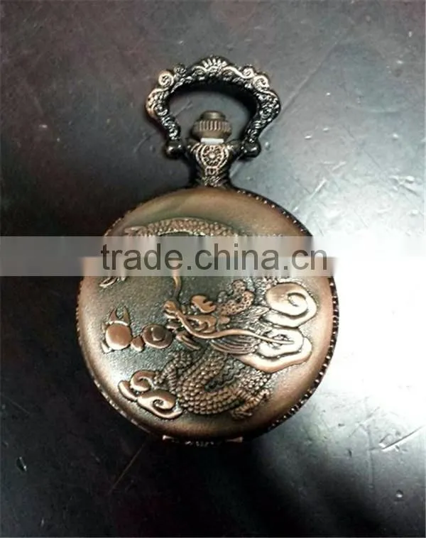 New Design Alloy Watch Case Classic Quartz Watch Pocket Watches
