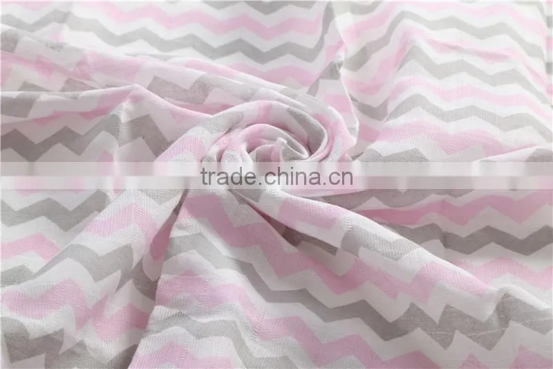 Pink Style and Girl Pattern Muslin Comforter Blanket