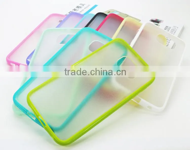 2015 new design wholesale phone case for samsung s6 ,tpu+pc case for samsung galaxy s6