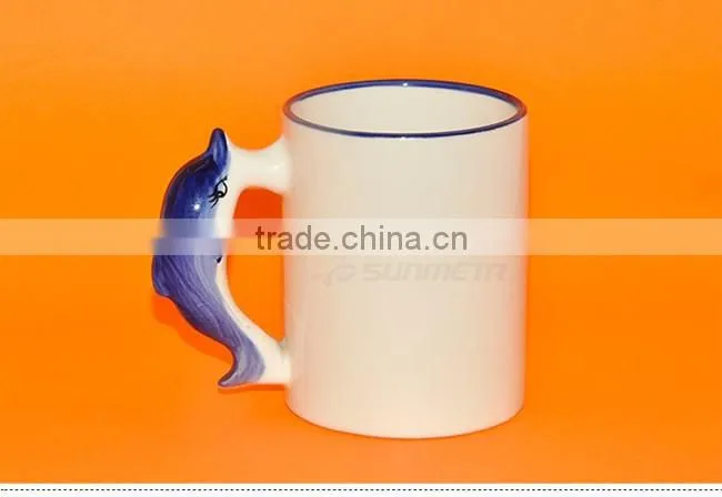 Sunmeta MKB ceramic animal mug best sublimation china
